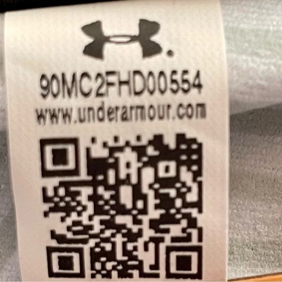 Under Armour Teal and White Long Sleeve Top - Picture 11 of 12